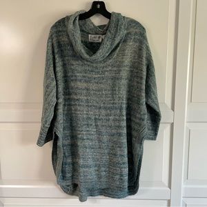 Anthropologie Field Flower spacedye heather cowl neck sweater 7764